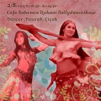 Cafe BOHEMIA Ruhani BellyDance Show 2/8(Mon)